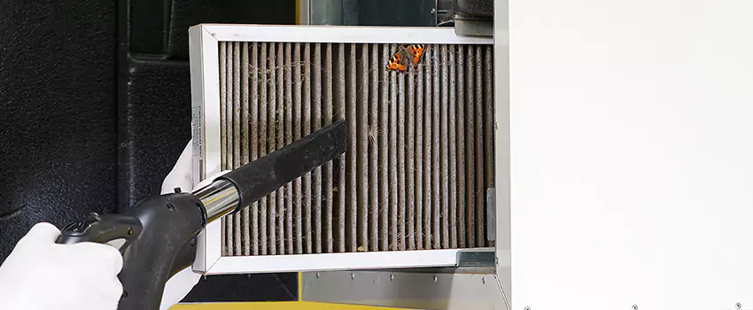 Clogged Air Duct Cleaning Process in DeKalb, IL