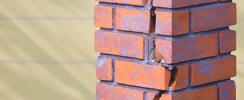 Broken Chimney Bricks Repair Services in DeKalb, IL