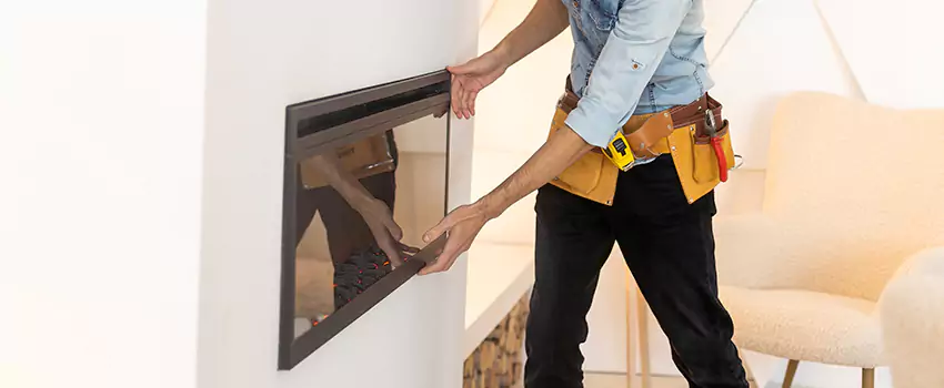 Metal Fireplace Installation in DeKalb, Illinois