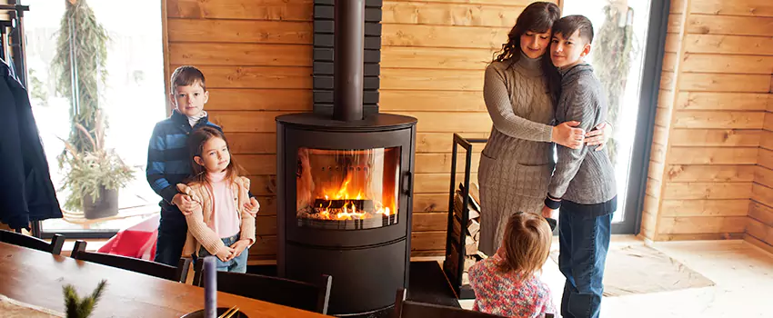 Morso Cast Iron Fireplace Insert Installation in DeKalb, Illinois
