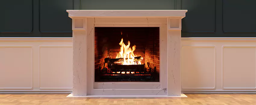 Open Flame Wood-Burning Fireplace Installation Services in DeKalb, Illinois