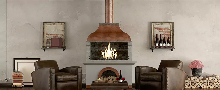 Thelin Hearth Products Providence Pellet Insert Fireplace Installation in DeKalb, IL